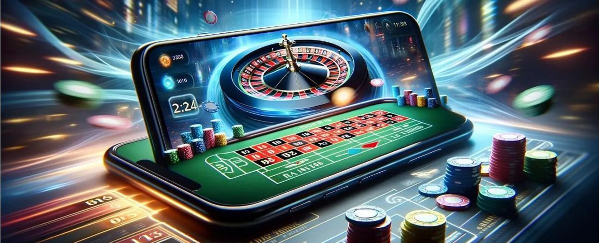 phdream Online Poker Table with Golden Chips