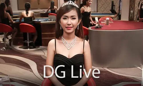 Live dealer dealing cards